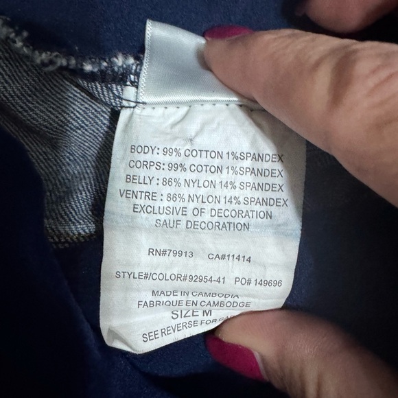 Maternity Jeans Capri med - Picture 6 of 6